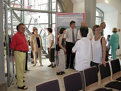 Warten auf den Festakt