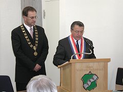 Yves Laporte verliest die Urkunde
